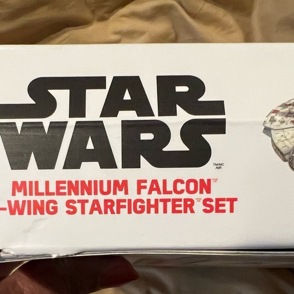 Star Wars Paper Model Kit Millennium Falcon & X-Wing Starfighter Set - Picture 3 of 5